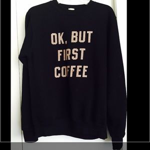 Brandy Melville ok, but first coffee sweater