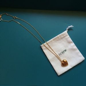 Jcrew crew kids heart locket
