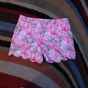 Lilly flamingo shorts