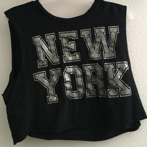 New York crop top