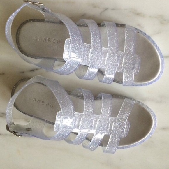 Clear Jelly Sandals