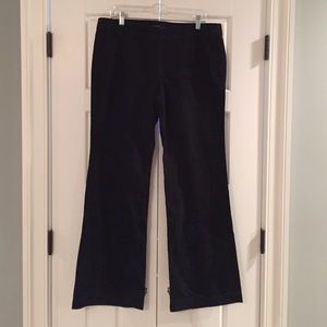 J Crew Corduroy Pants Sz 12 Black