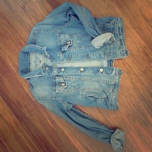 Free People Denim Jacket M