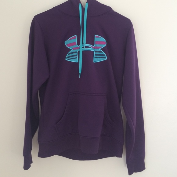 Purple Under Armour Sweatshirt