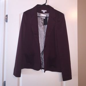 💜Deep Plum Cotton On Blazer💜