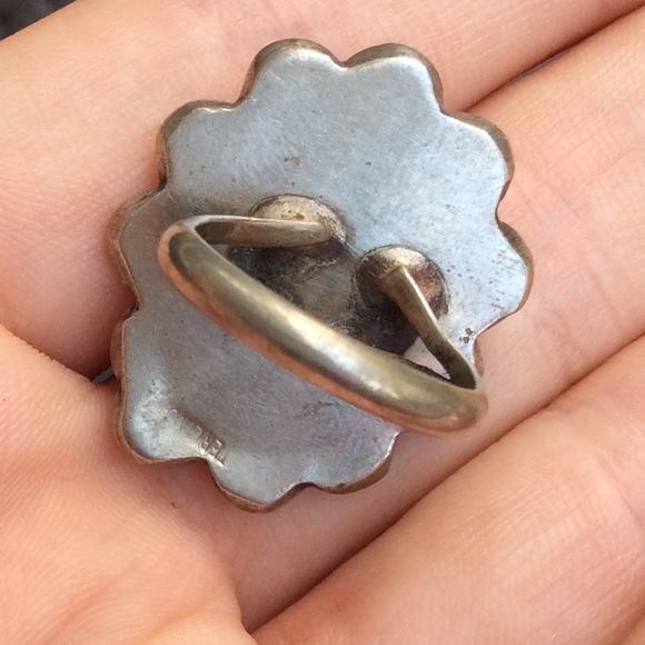 🚫SOLD Vintage sterling silver turquoise ring - Picture 4 of 4