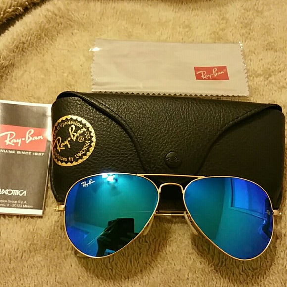 ray ban aviator 55 gold blau ray ban aviator 55 gold blau