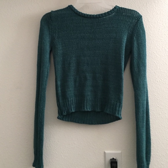 Knit crop top