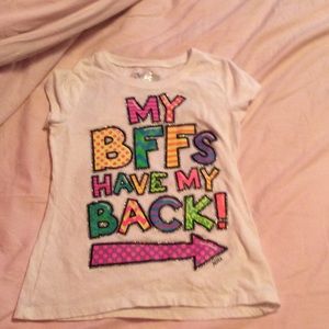 Justice t-shirt size: 8