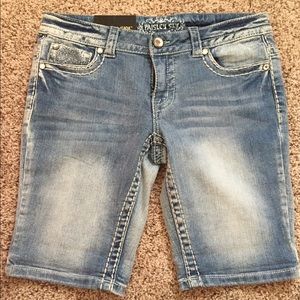 NWT Paisley Sky Denim Shorts