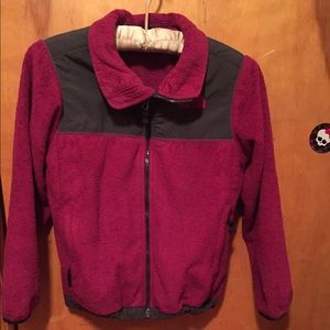North Face girls fleece jacket - size M (10-12)
