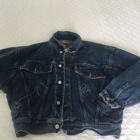 Jordache Jean jacket size large