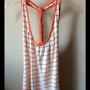 Braided razor back top!