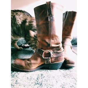 Frye Harness Boots