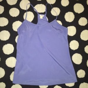 J. CREW periwinkle tank top