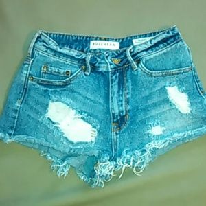 High Rise Shorts - Bullhead Denim Co.