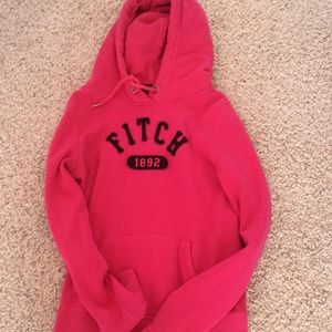 pink abercrombie and fitch hoodie