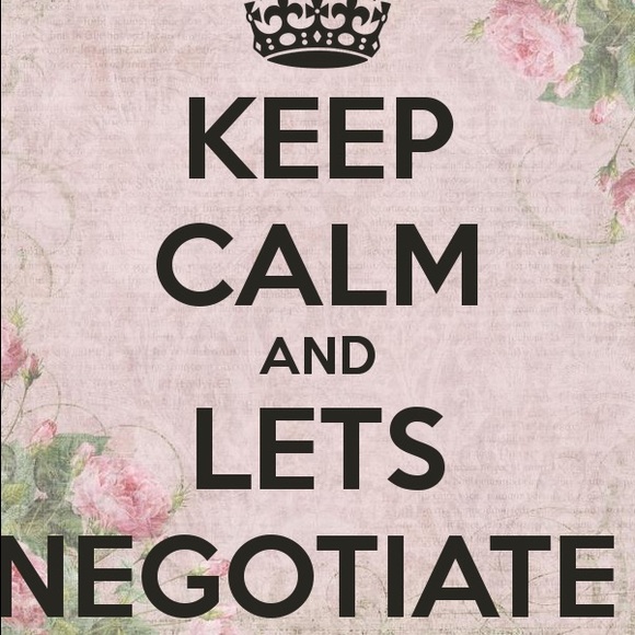 Willing to negotiate on select items!