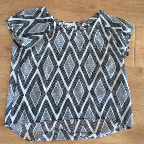 Sheer Crop Top or Layering Top