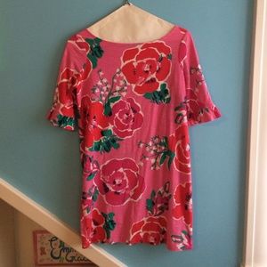 Lilly Pulitzer floral cotton dress