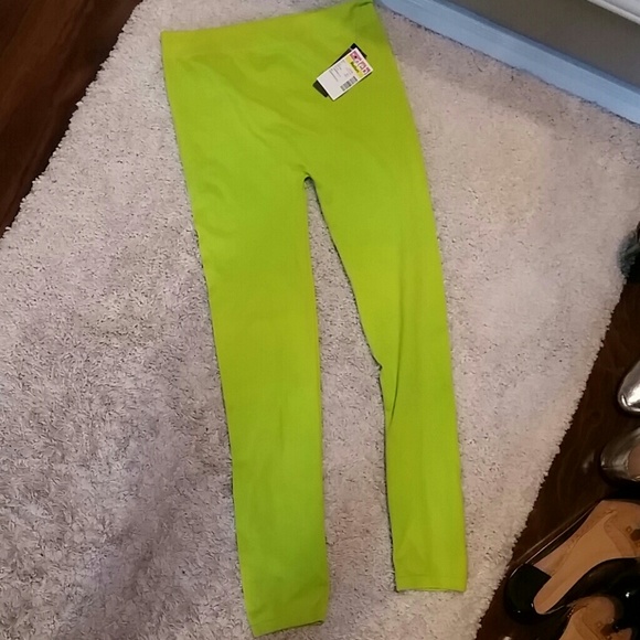 Deb Lime Green Leggings