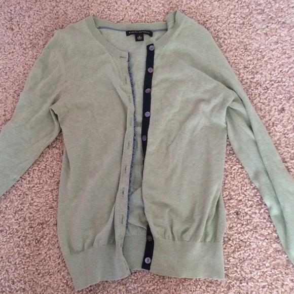 banana republic mint cardigan - Picture 1 of 1