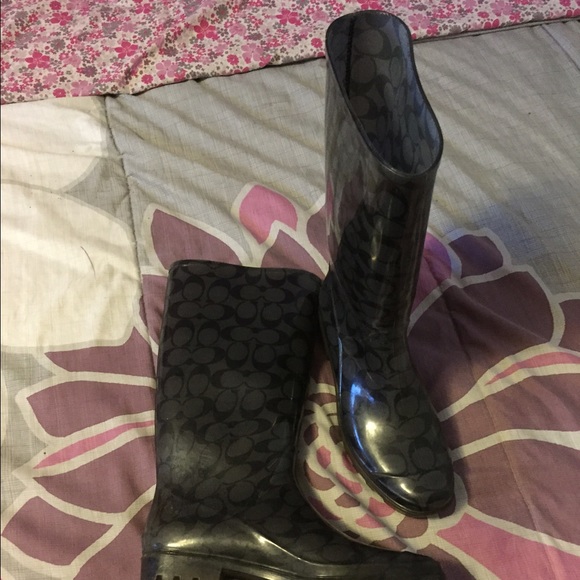 Coach Shoes - Coach rain boots 9