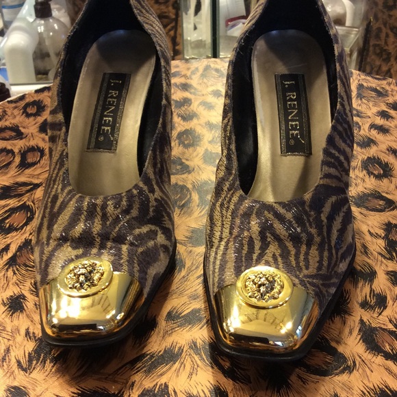 J.RENEE ANIMAL PRINT SHOE