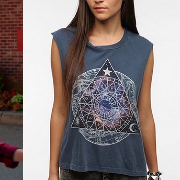 Urban Outfitters Tops - Truly Madly Deeply Cosmic Zodiac Muscle Tee