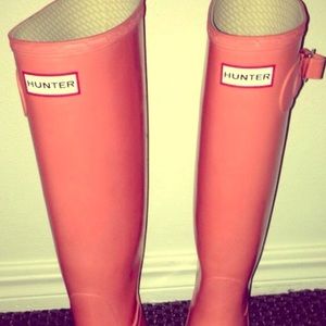 Hunter rain boots