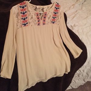 Mexican Inspired Peasant Top