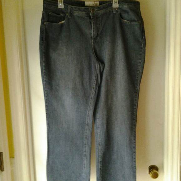 Faded Jeans 5 Pocket EASED FIT 16 Petite - Picture 1 of 4