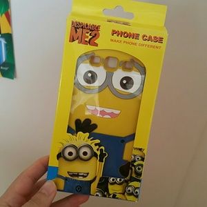 Minion Rubber Phone Case for Samsung Galaxy S3