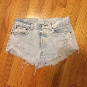 High waisted shorts