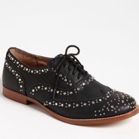 studded oxford shoes