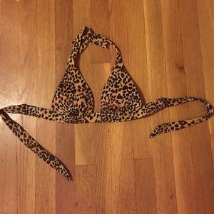 Leopard Victoria's Secret Bathing suit top