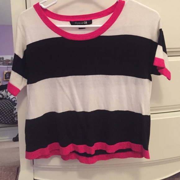 Forever 21 color block shirt