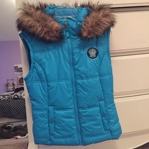 Blue vest