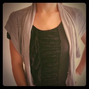 Cardigan&Shirt Combination!