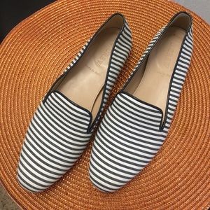 J. Crew striped flats