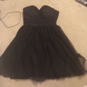 Black bridesmaid/formal/prom dress