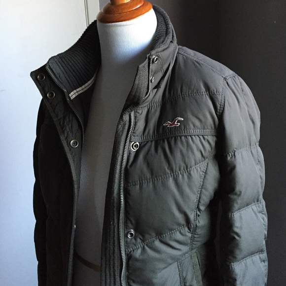 Hollister army green jacket