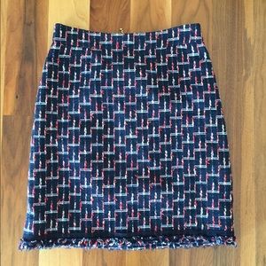 Kate Spade Tweed Pencil Skirt