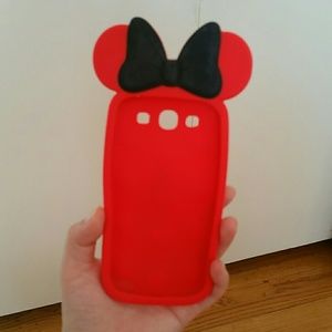 Minnie Mouse Rubber Case for Samsung Galaxy S3