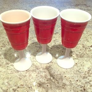 Red Solo Cup Wine Glasses