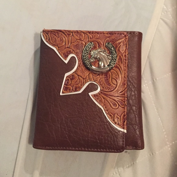 Western rodeo wallet never used