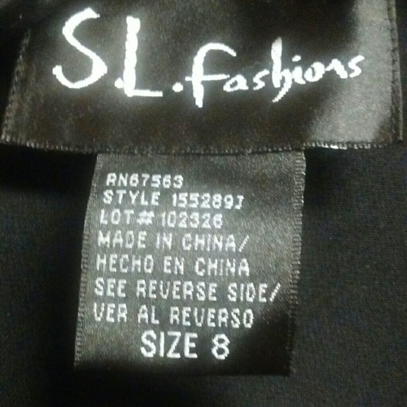 2 piece dress black new with out tags - Picture 4 of 4