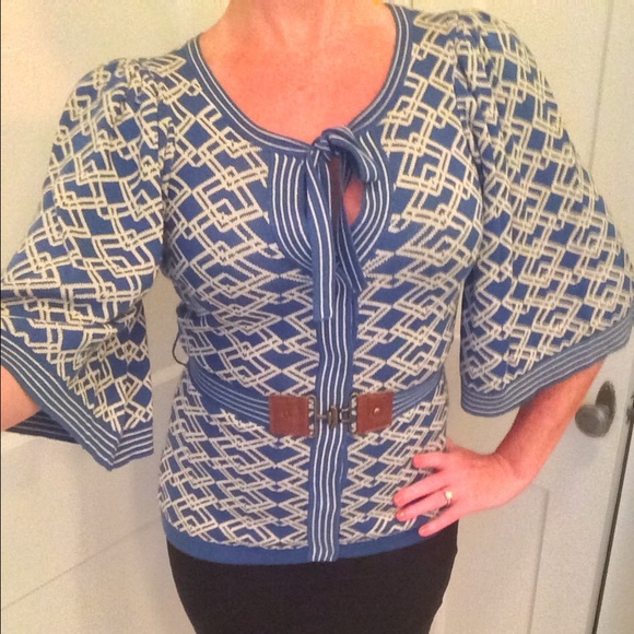 Tracy Reese - Bell Sleeve Knit Top