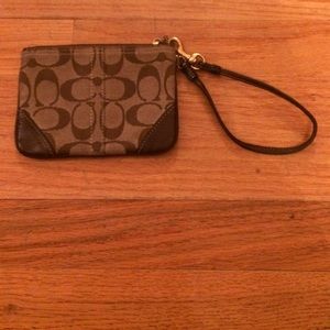 Coach wristlet