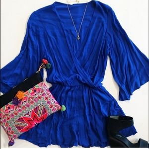 Royal Blue Romper